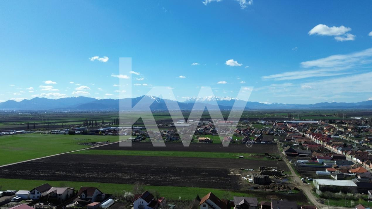 Teren de 475 mp în Hălchiu - utilități - Comision 0%