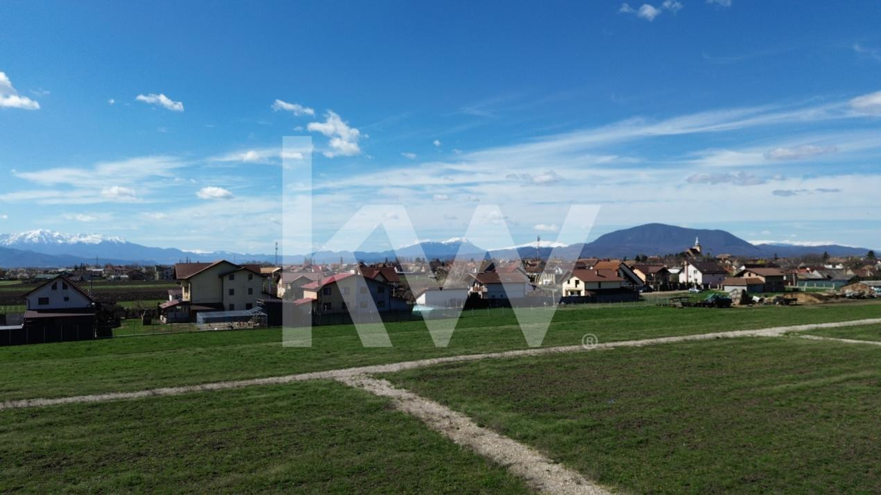 Teren de 627 mp în Hălchiu - utilități - Comision 0%