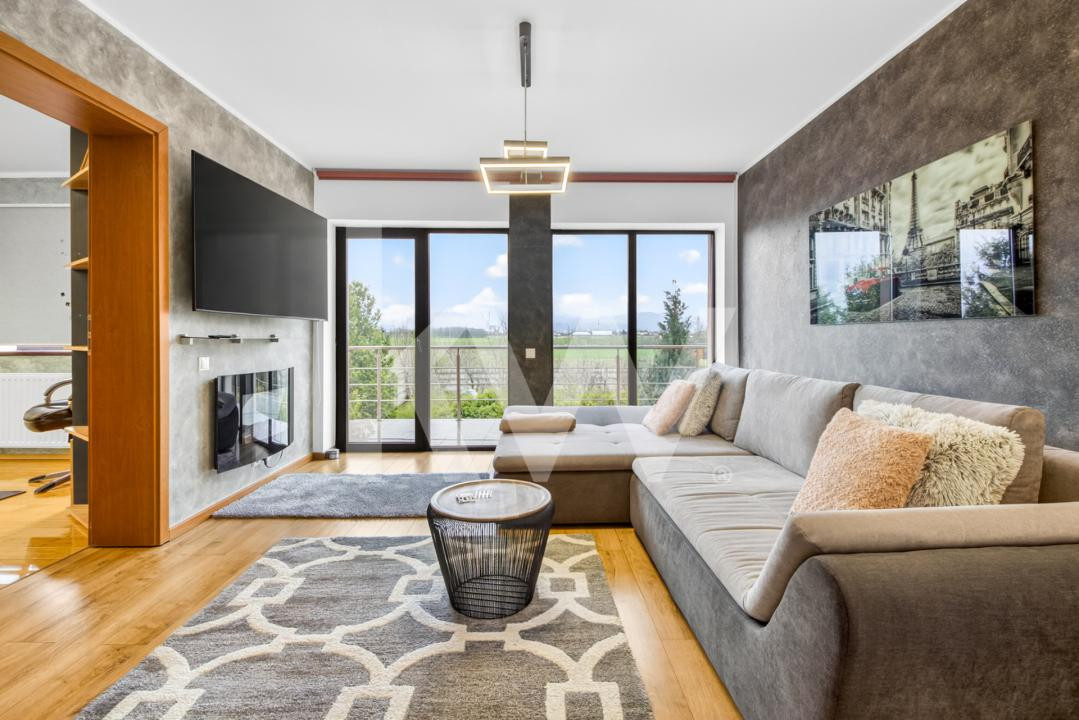 Închiriere casa modernă cu 4 dormitoare, teren 1300 mp - zona Stupini, Brasov