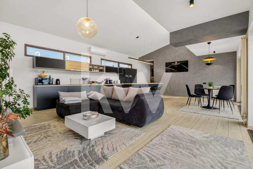 Închiriere casa modernă cu 3 camere, teren 1450 mp - zona Stupini, Brasov