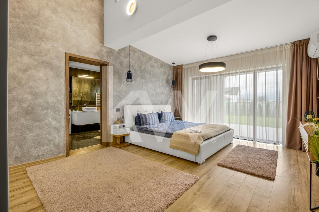 Închiriere casa modernă cu 3 camere, teren 1450 mp - zona Stupini, Brasov