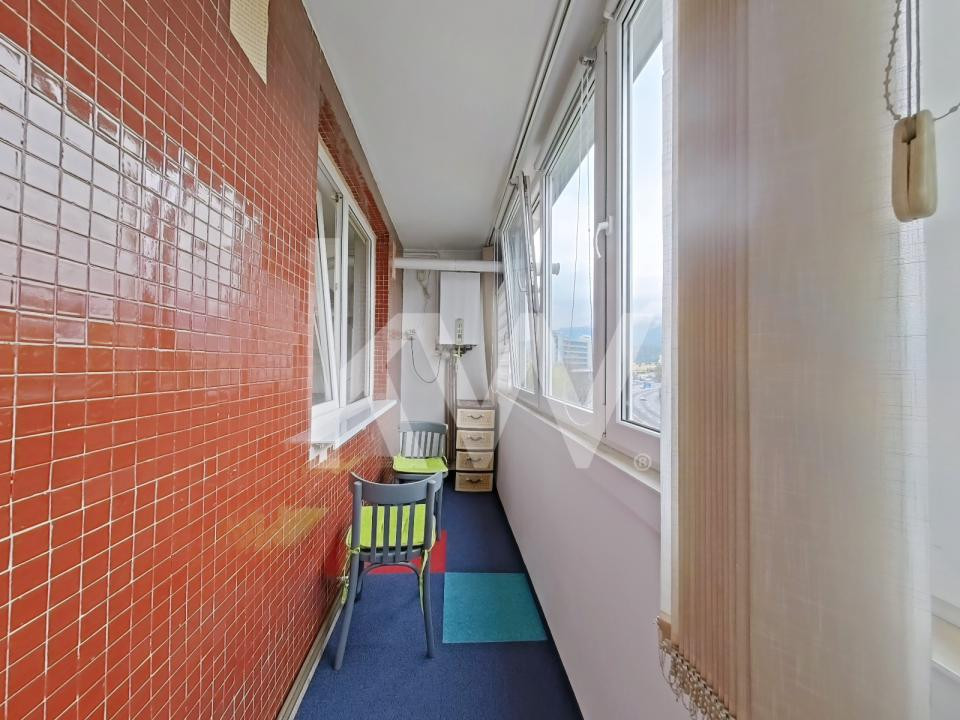 Inchiriere apartament 2 camere, mobilat si utilat + balcon de 11mp - zona Astra