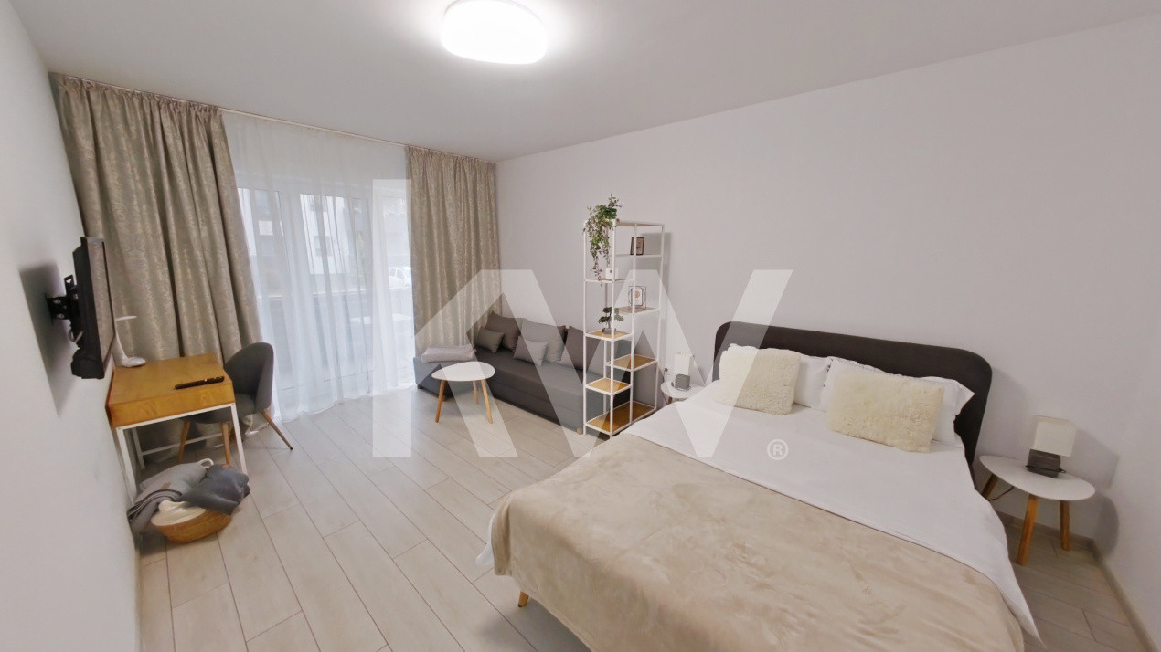 Garsonieră moderna, 39 mp + terasă, parcare inclusă – Avantgarden, comision 0%!