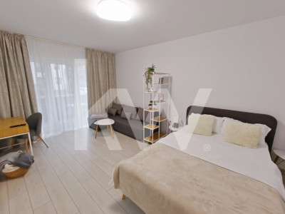 Garsonieră moderna, 39 mp + terasă, parcare inclusă – Avantgarden, comision 0%!