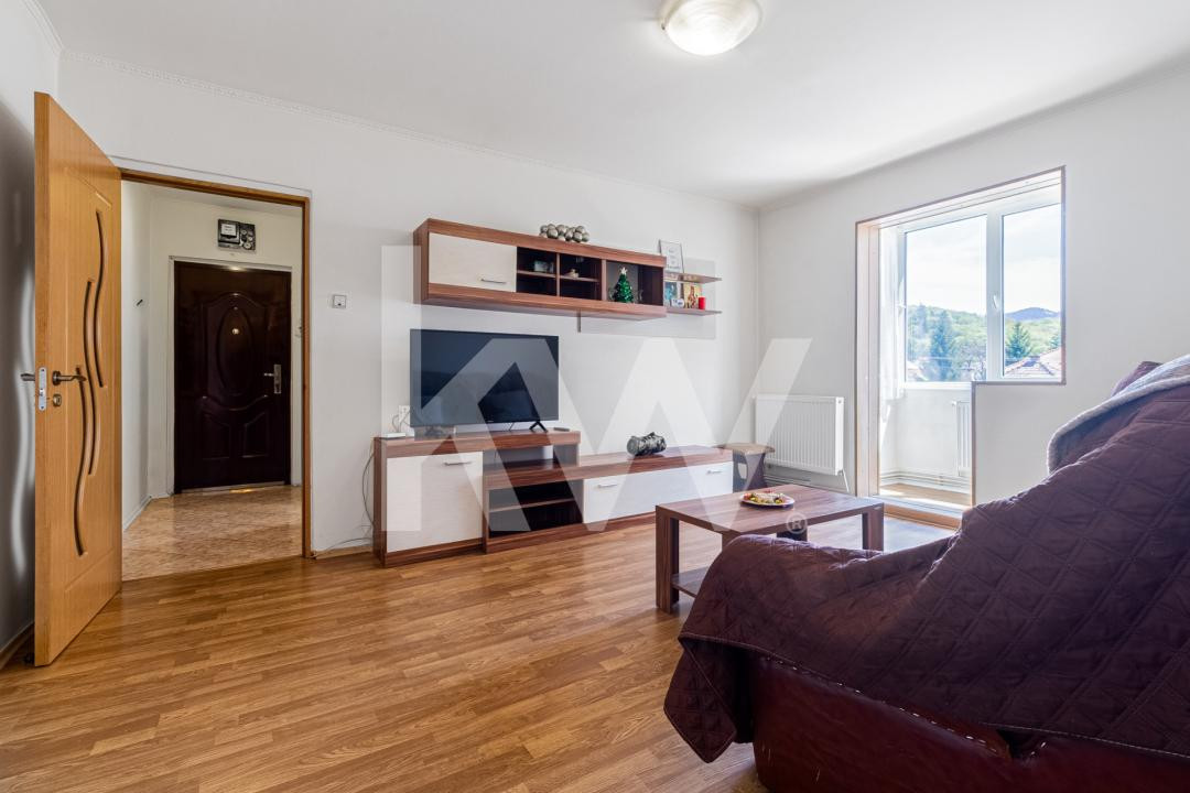 Apartament cu doua camere mobilat-utilat,  cu priveliste catre munte