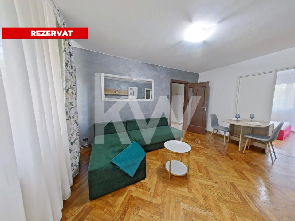 REZERVAT-Închiriere apartament cu 2 camere, renovat si spatios- Strada Soarelui