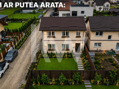 Casa singur in curte, la rosu, Izvor, Comision 0%