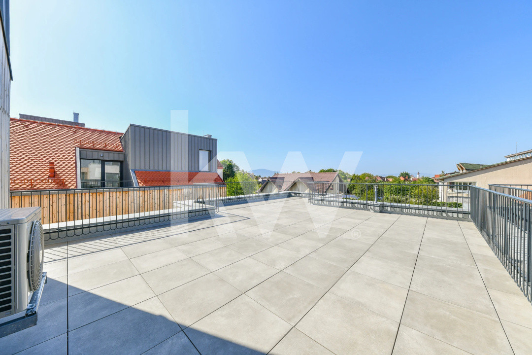 Apartament 2 camere, 77.5mp, mansardă, terasă 5.5mp