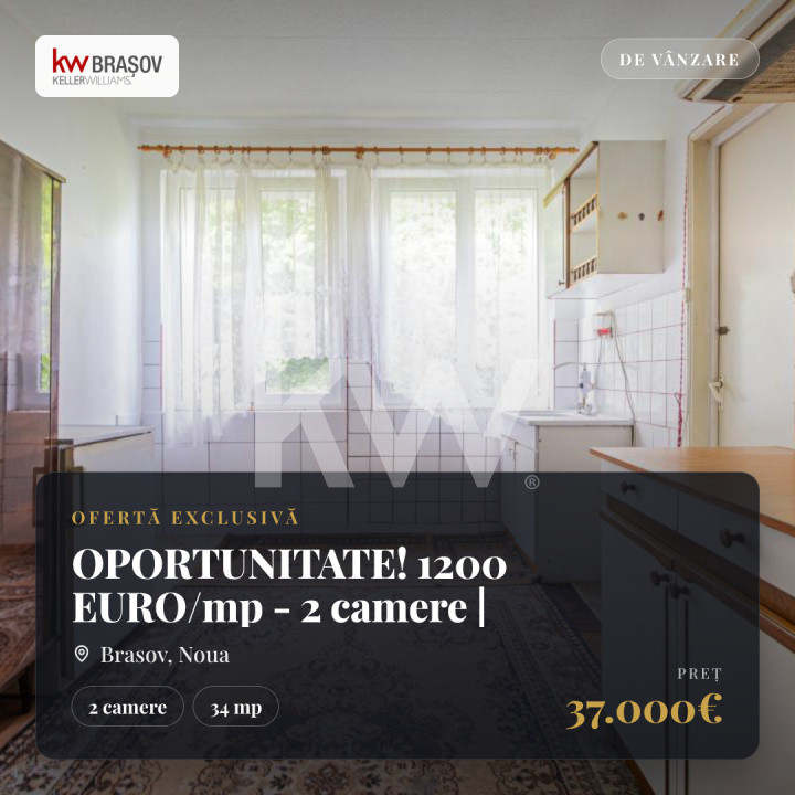 OPORTUNITATE!  2 camere | Baie si bucatarie proprii 