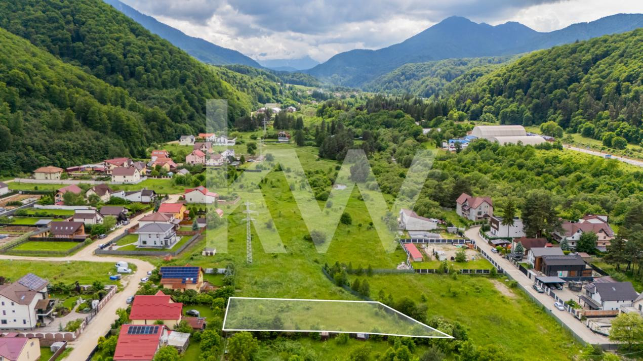 Teren intravilan | Bunloc - zonă exclusivistă | PUZ aprobat | 1.025 mp