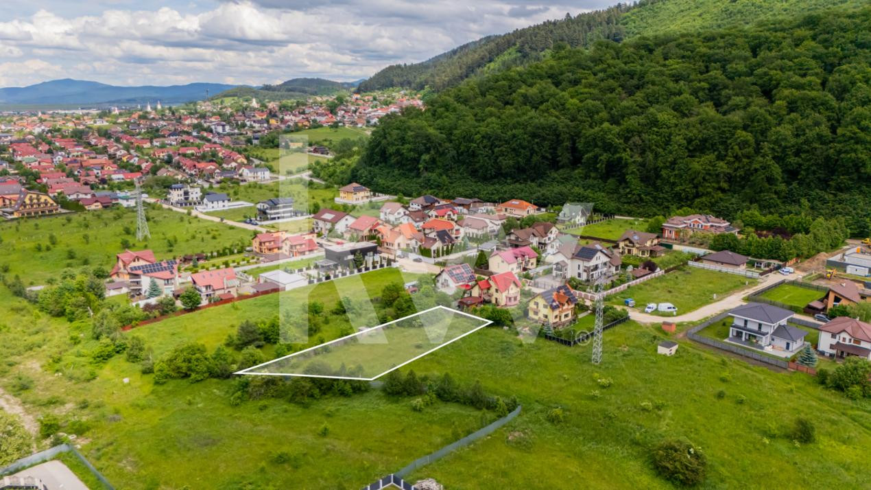 Teren intravilan | Bunloc - zonă exclusivistă | PUZ aprobat | 1.025 mp