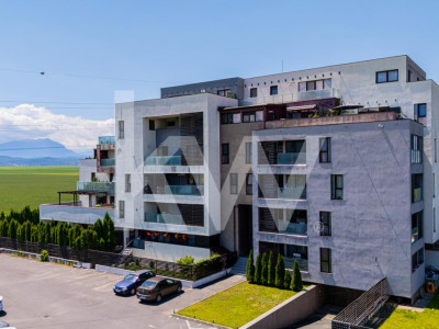 Vânzare apartament cu 3 camere, terasă de 34 mp, vedere panoramică - Ghimbav