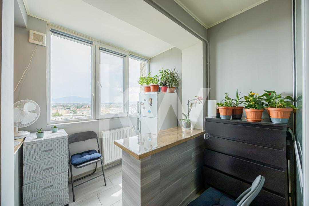 Garsonieră renovată | Complet mobilată | Zona Tractorul - comision 0%!