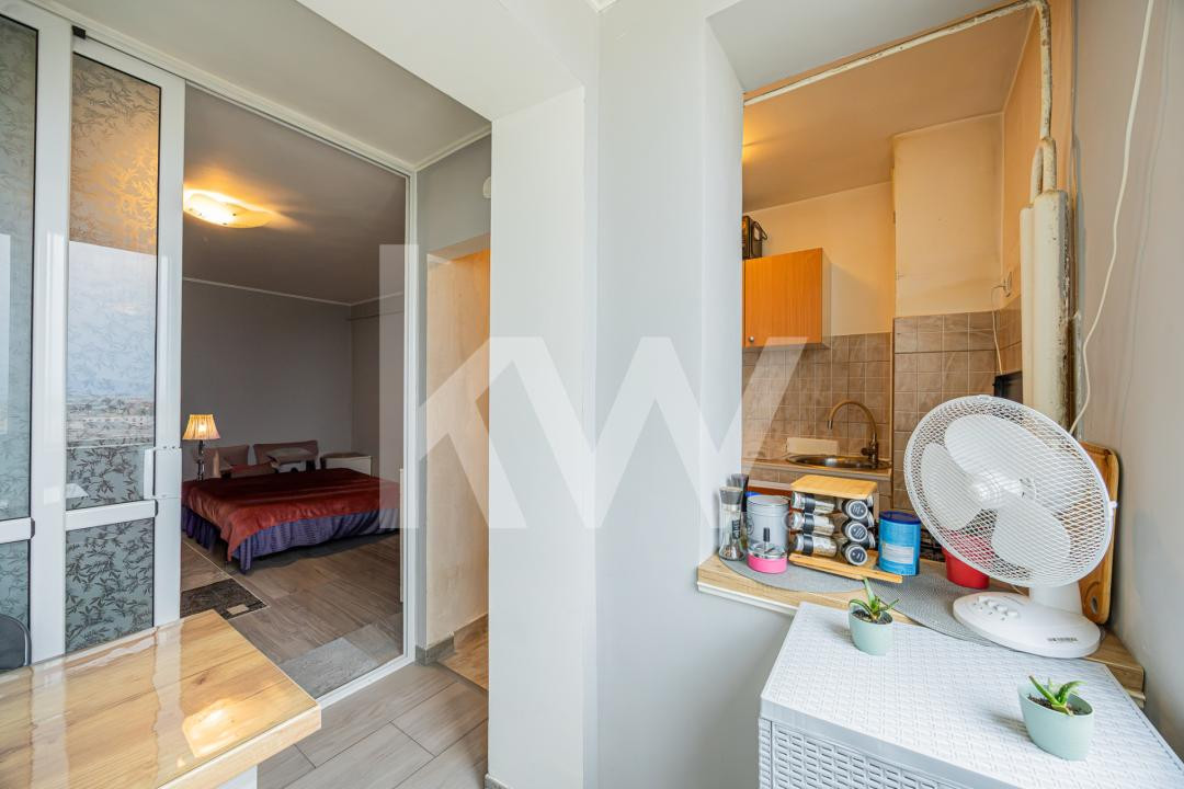 Garsonieră renovată | Complet mobilată | Zona Tractorul - comision 0%!