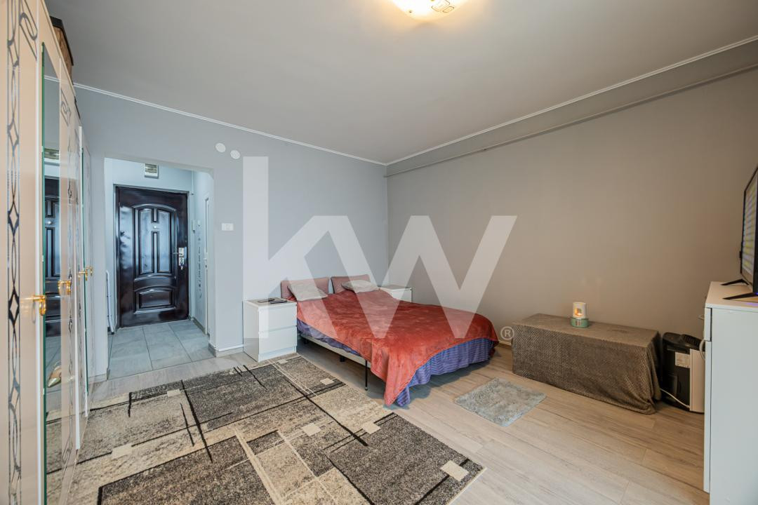 Garsonieră renovată | Complet mobilată | Zona Tractorul - comision 0%!