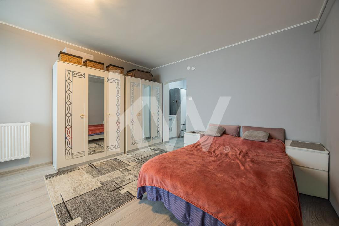 Garsonieră renovată | Complet mobilată | Zona Tractorul - comision 0%!