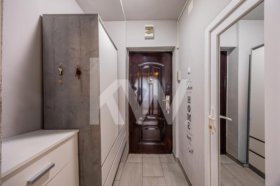 Garsonieră renovată | Complet mobilată | Zona Tractorul - comision 0%!