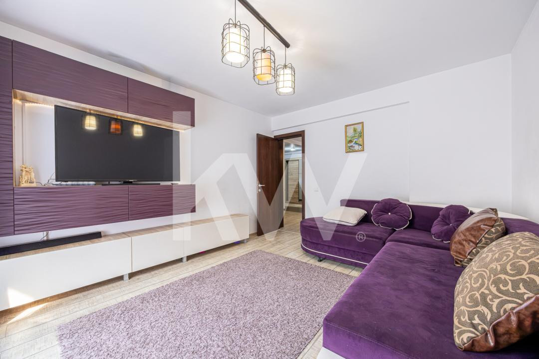 Apartament 2 camere+dressing |Mobilat și utilat |Grădină 29mp |Parcare + Boxă | 