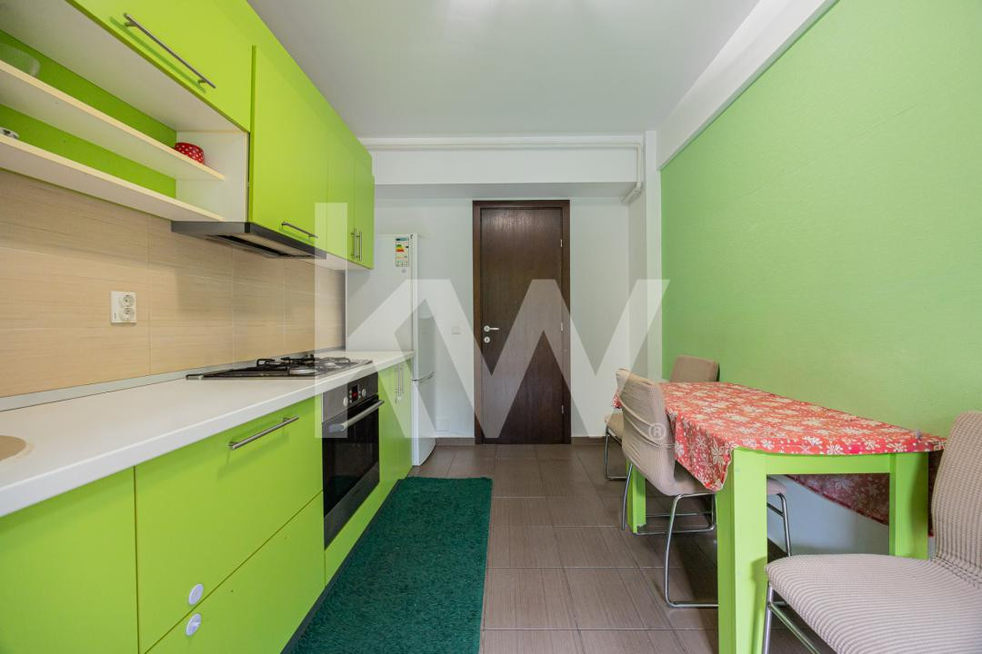 Apartament 2 camere+dressing |Mobilat și utilat |Grădină 29mp |Parcare + Boxă | 