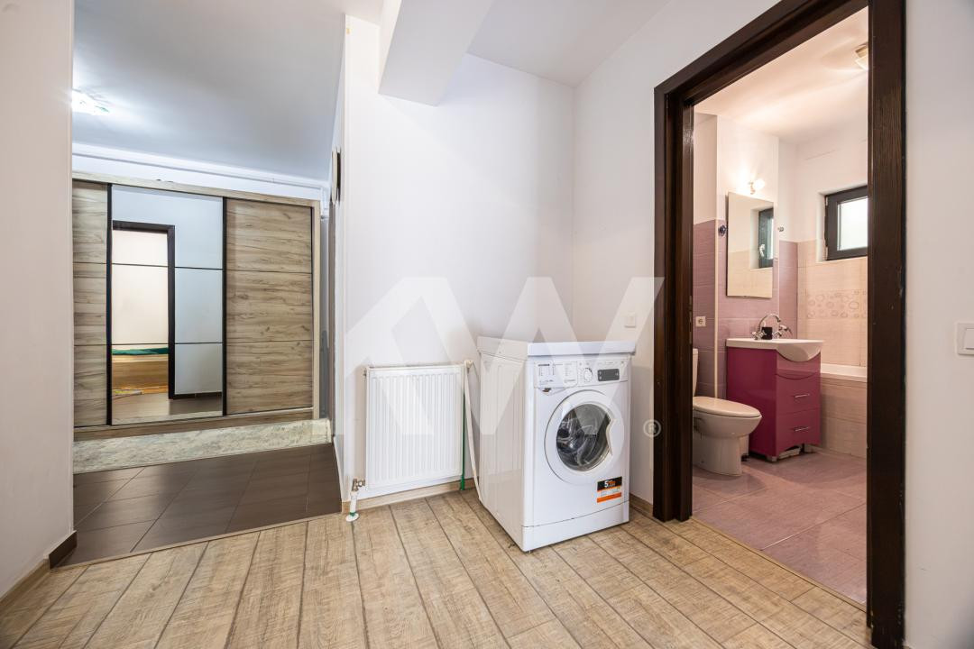 Apartament 2 camere+dressing |Mobilat și utilat |Grădină 29mp |Parcare + Boxă | 