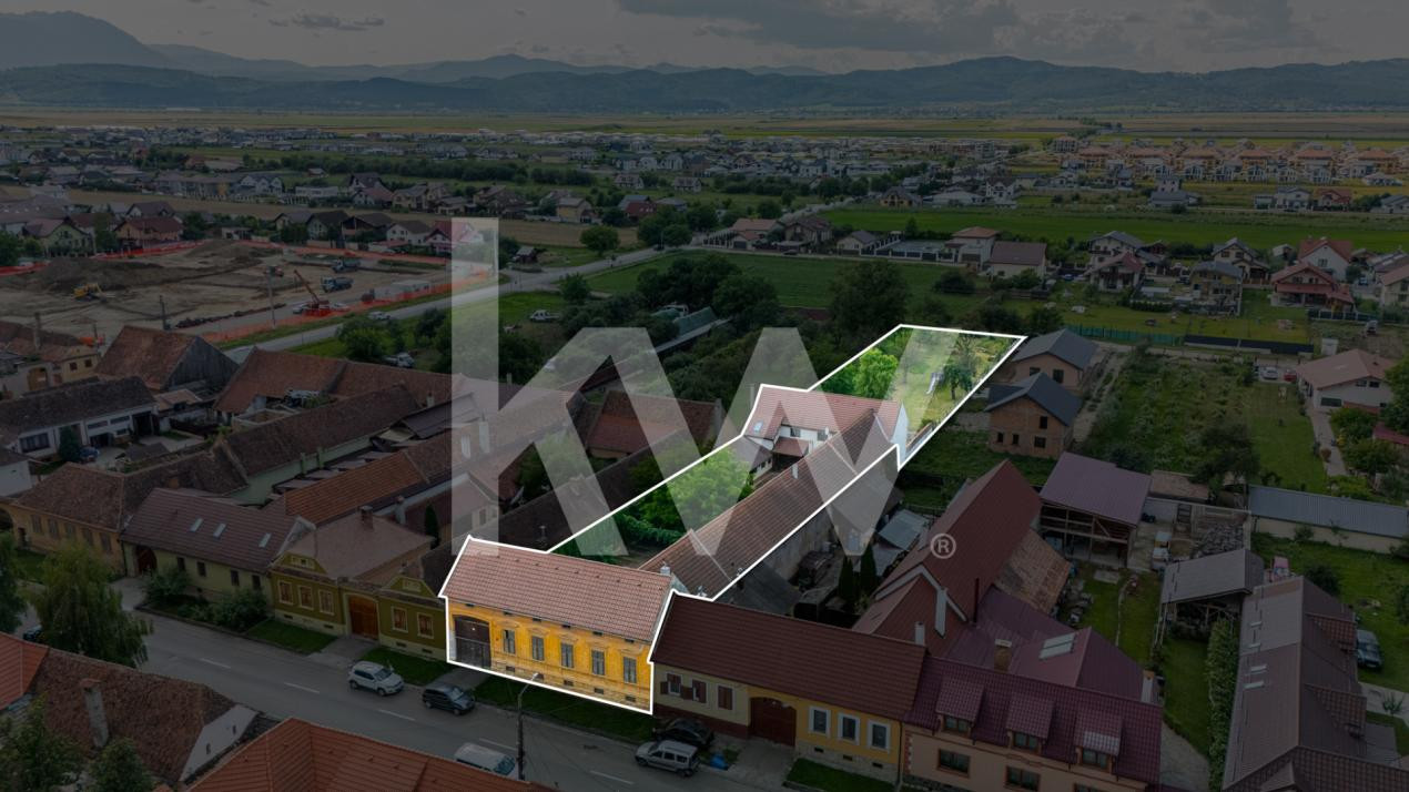 Casa saseasca, 2500 mp teren, 2 fronturi stradale – Cristian – 0% comision