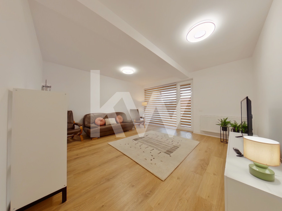 Închiriere apartament 2 camere, mobilat și utilat - UNO Residence