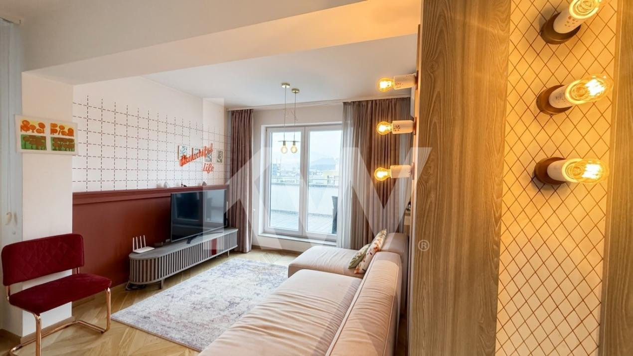 Penthouse pe două niveluri | 119 mp utili + terasă 35 mp | Maurer Residence