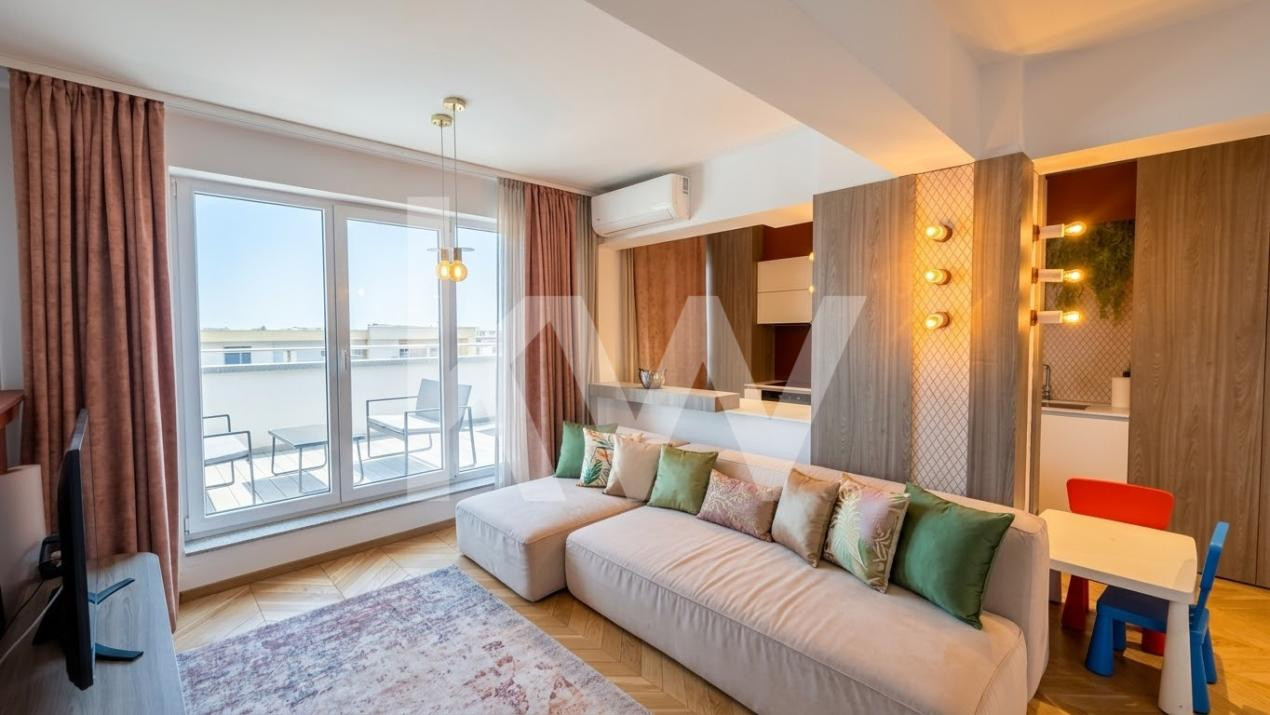 Penthouse pe două niveluri | 119 mp utili + terasă 35 mp | Maurer Residence