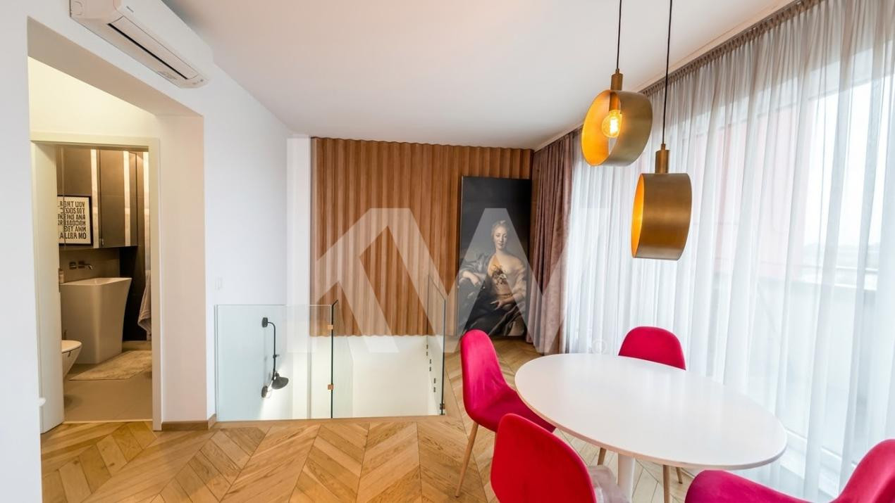 Penthouse pe două niveluri | 119 mp utili + terasă 35 mp | Maurer Residence