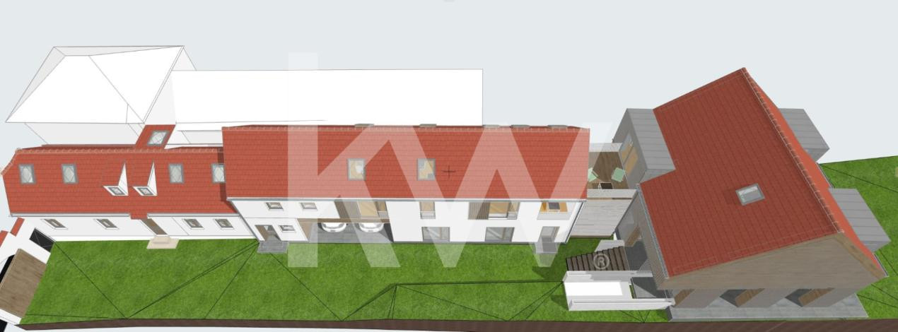Casa cu 896 mp teren cu proiect autorizat | 4 apartamente + casă | Râșnov