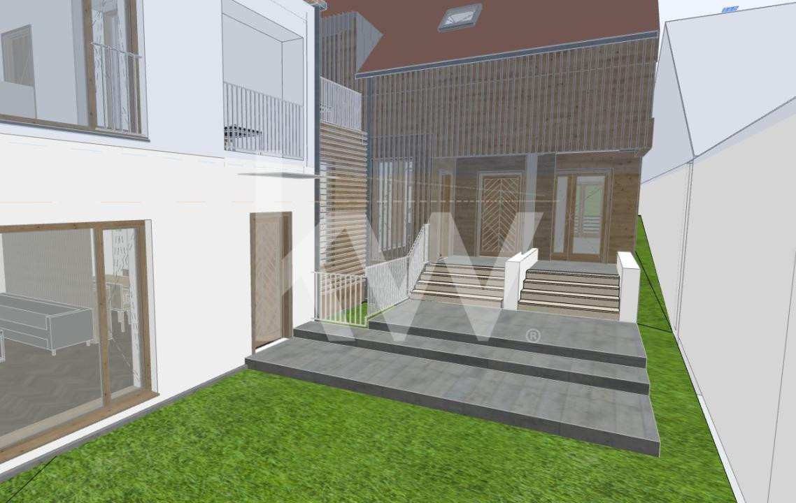 Casa cu 896 mp teren cu proiect autorizat | 4 apartamente + casă | Râșnov