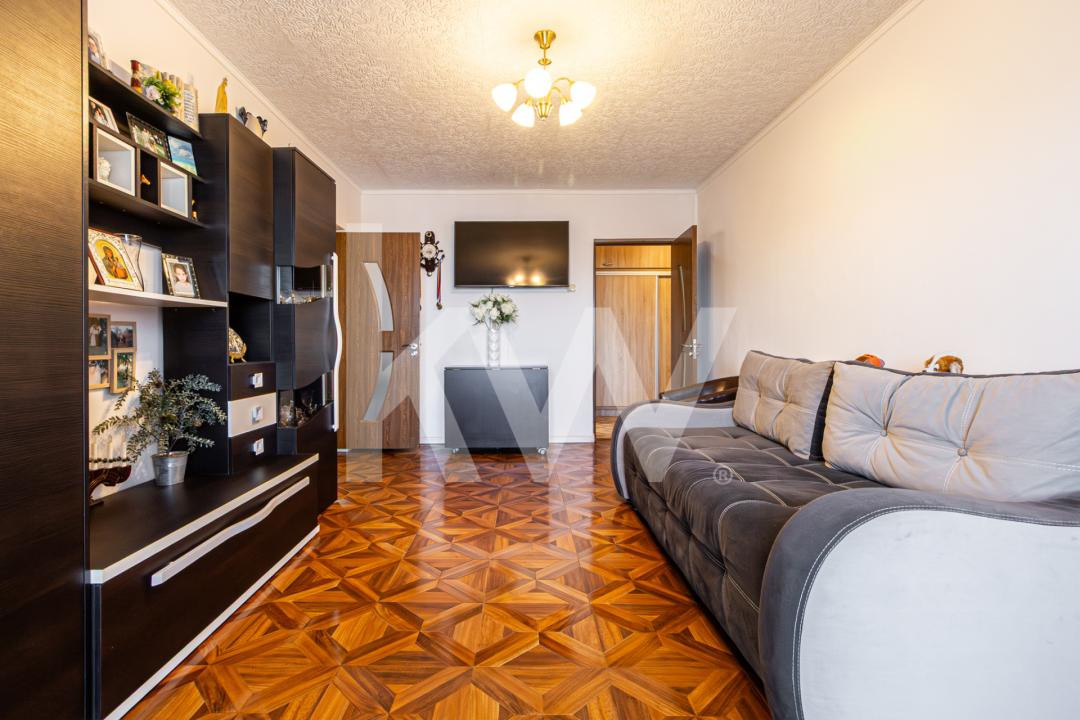 Apartament cu 2 camere, structura circulara (Confort 1), situat in inima cartier