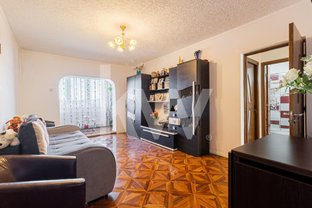 Apartament cu 2 camere, structura circulara (Confort 1), situat in inima cartier
