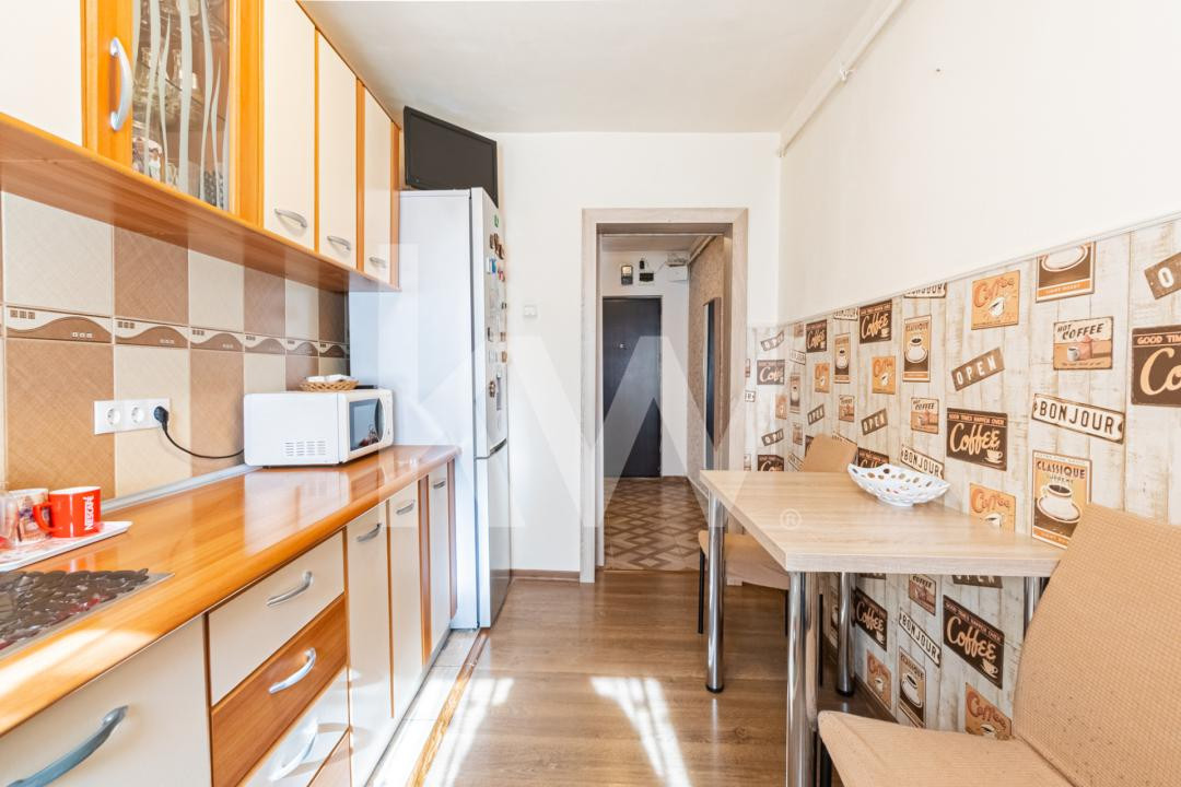 Apartament cu 2 camere, structura circulara (Confort 1), situat in inima cartier