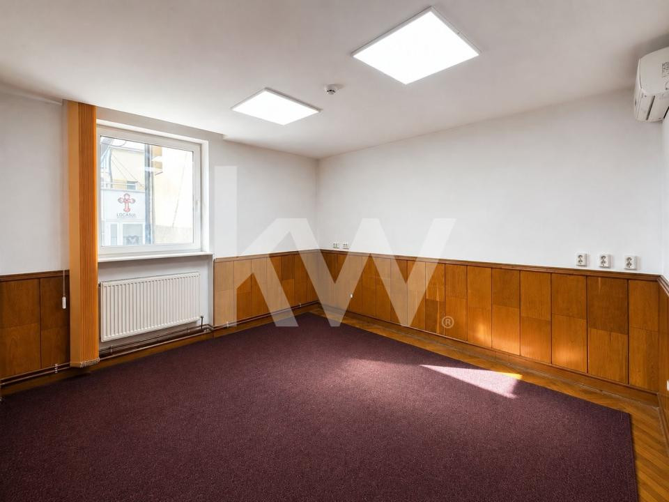 SPAȚIU BIROURI | 53 MP | 3 BIROURI | PARTER | ZONĂ CENTRALĂ