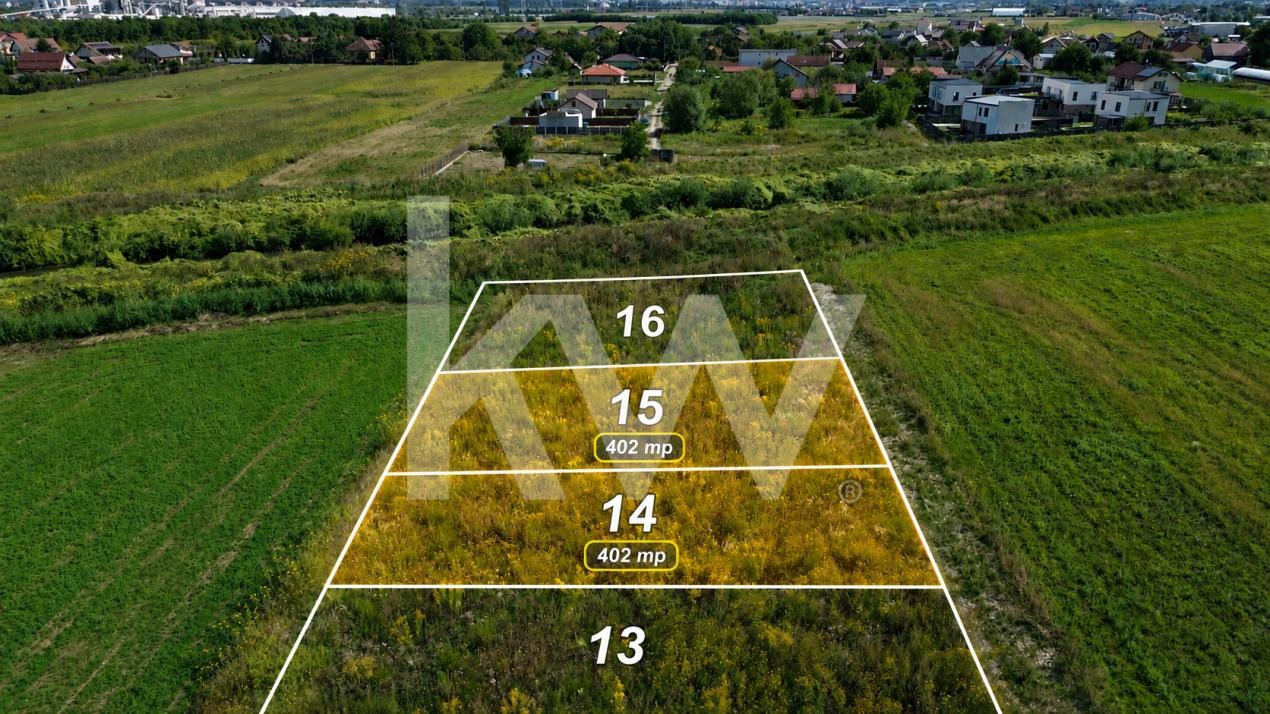 Teren intravilan,402 mp ,Stupini-Brașov.Destinatie grădină de vară si investitie