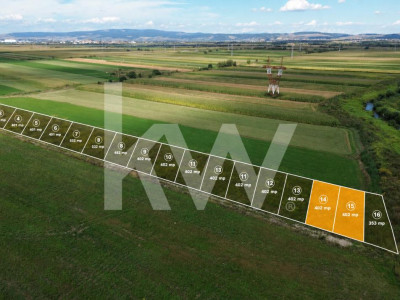 Teren intravilan,402 mp ,Stupini-Brașov.Destinatie grădină de vară si investitie