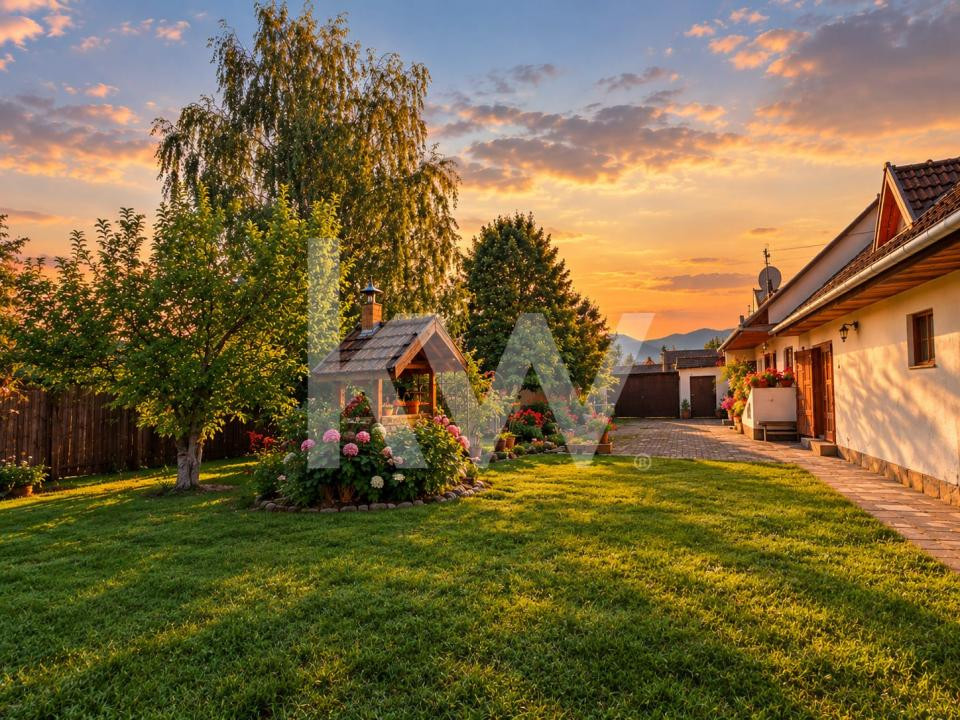Casă renovată cu teren de 2.440 mp și două fronturi stradale – Crizbav, Brașov