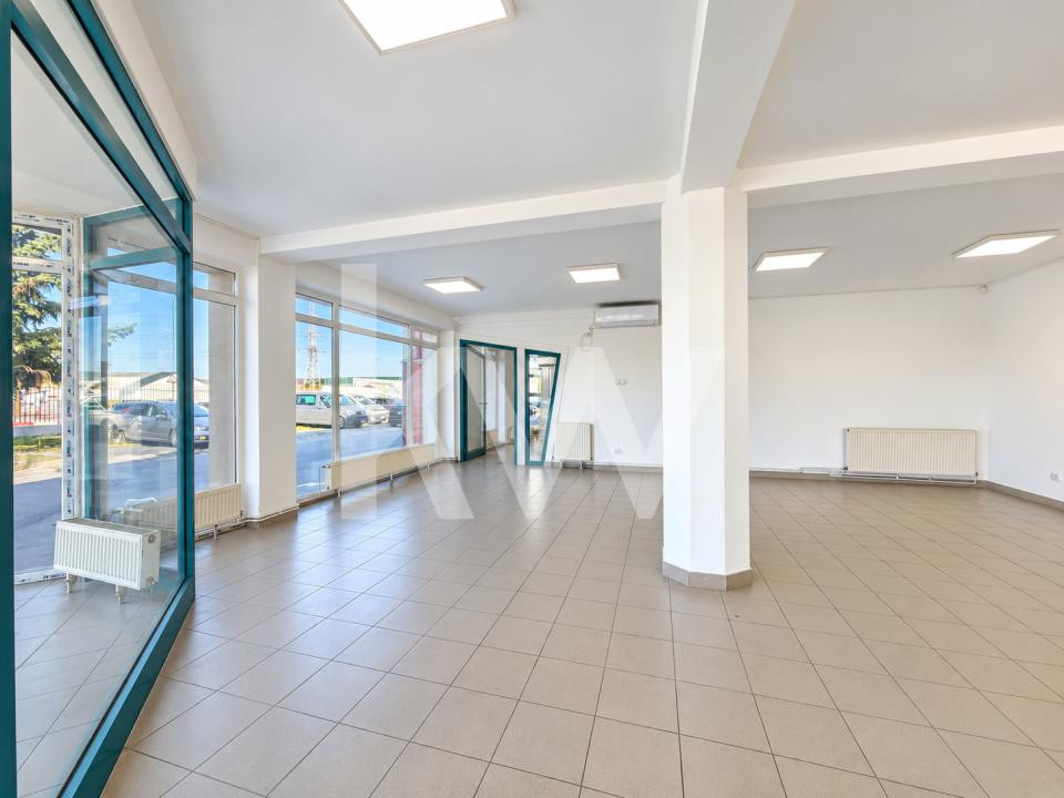 Spațiu depozitare + showroom 664 mp, se inchiriaza si suprafete mai mici
