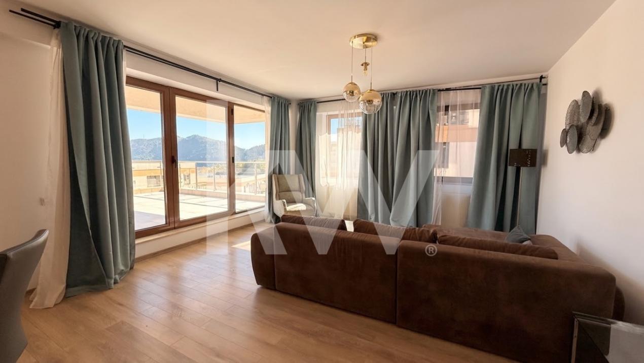 Apartament cu 2 camere cu terasă spectaculoasă pe Drumul Poienii