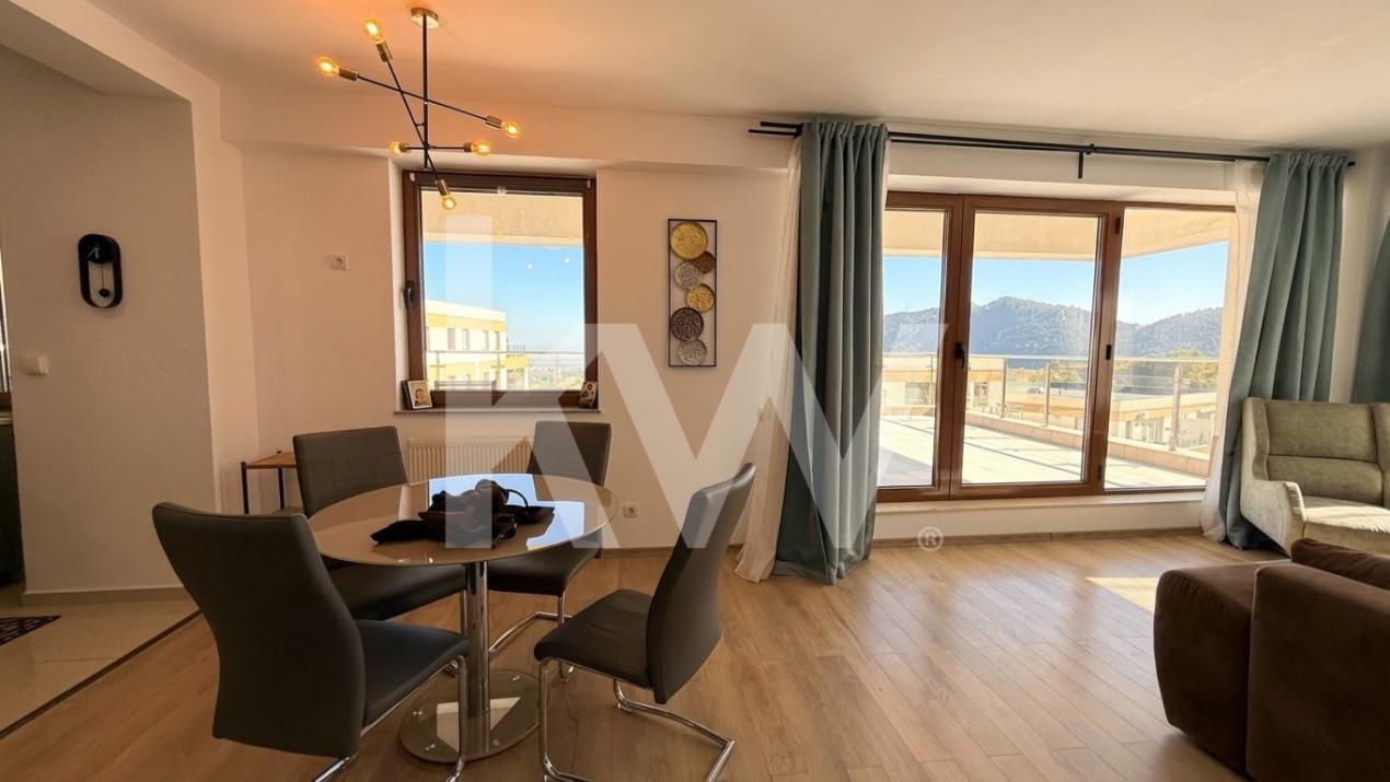 Apartament cu 2 camere cu terasă spectaculoasă pe Drumul Poienii