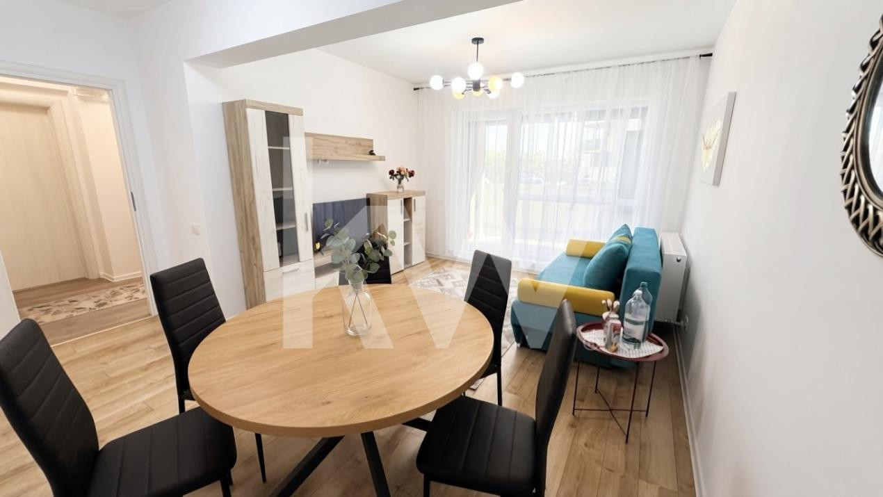 Apartament cu 2 camere și terasă generoasă | Prima închiriere  | Parcare
