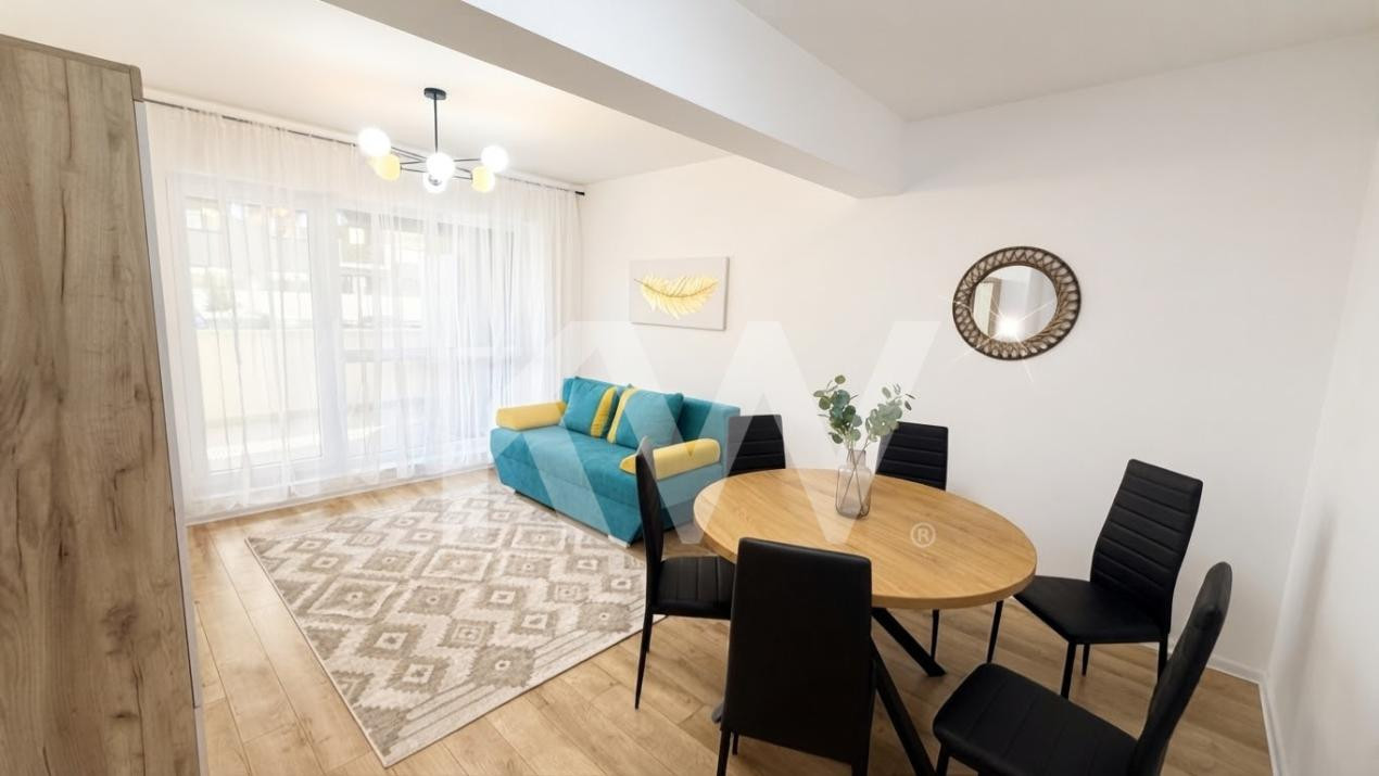 Apartament cu 2 camere și terasă generoasă | Prima închiriere  | Parcare