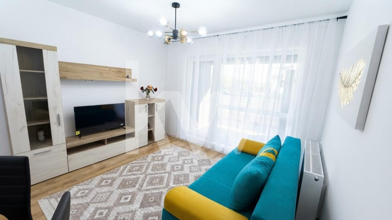 Apartament cu 2 camere și terasă generoasă | Prima închiriere  | Parcare