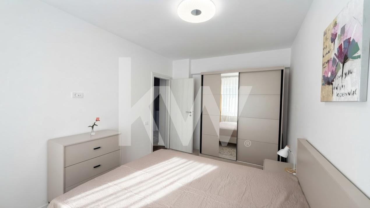 Apartament cu 2 camere și terasă generoasă | Prima închiriere  | Parcare