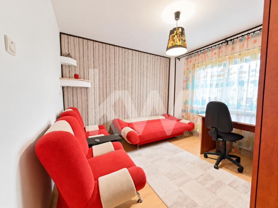 Închiriere apartament cu 3 camere, mobilat și utilat, zona Vlahuță