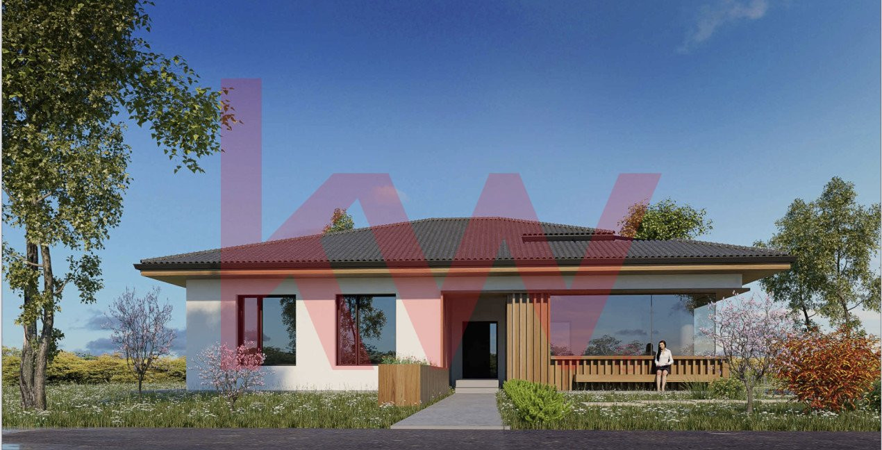 Teren intravilan cu proiect casa in  Harman, BRAȘOV- Comision 0%-