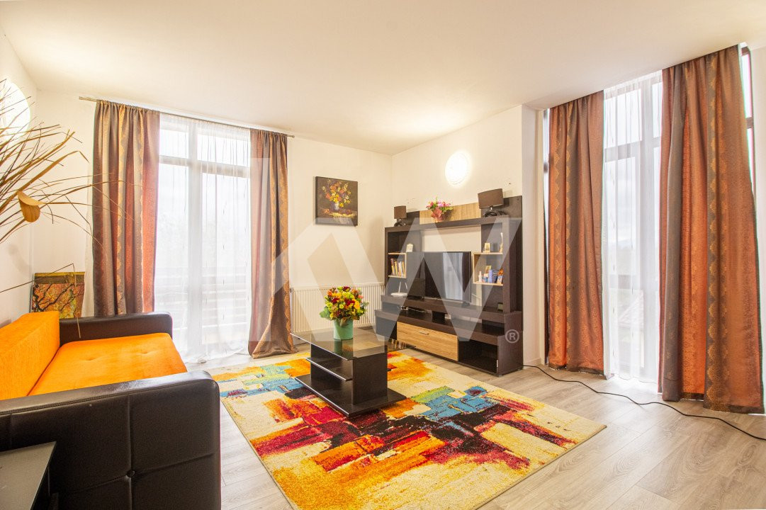 Apartament, 2 camere, structura mare, 2 bai, vedere panoramica deosebita