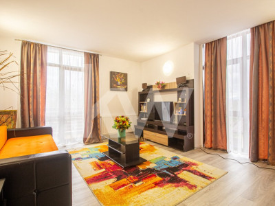 Apartament, 2 camere, structura mare, 2 bai, vedere panoramica deosebita