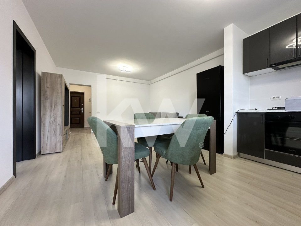 Apartament tip studio, mobilat, loc de parcare, bloc nou